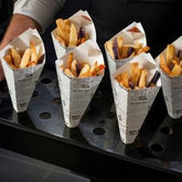 Newsprint Cardboard Cones